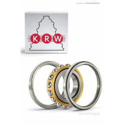 KRW Q317.MPB.C3 Four Point Contact Angular Ball Bearing