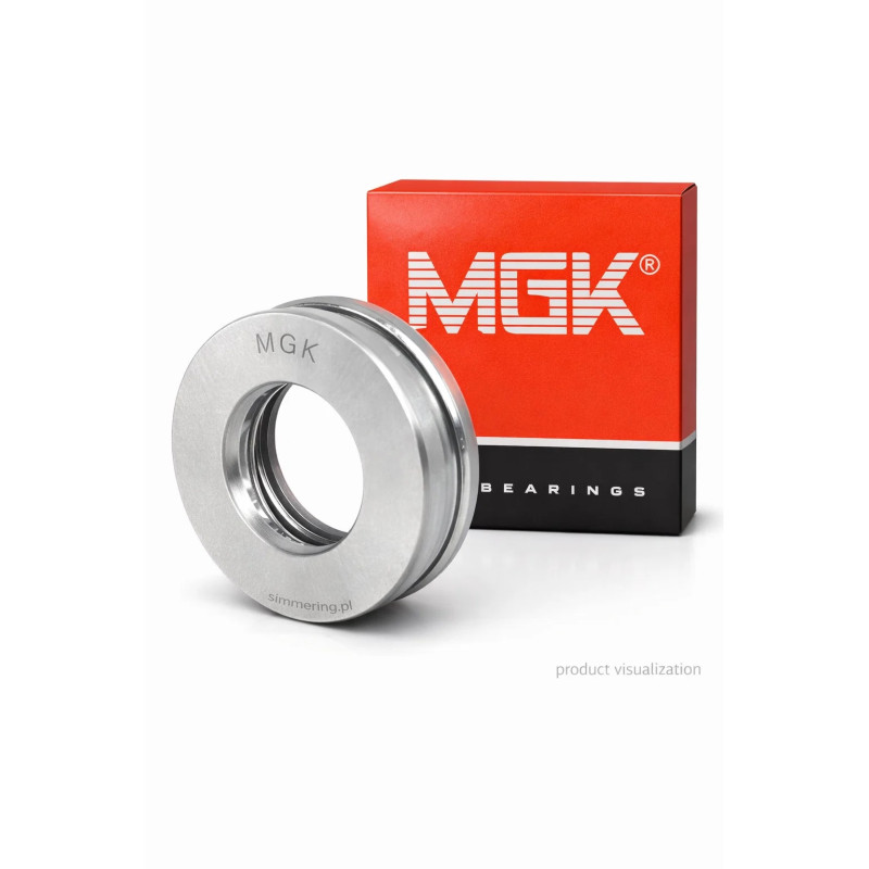 51222  MGK  110x160x38 Thrust Ball Bearing