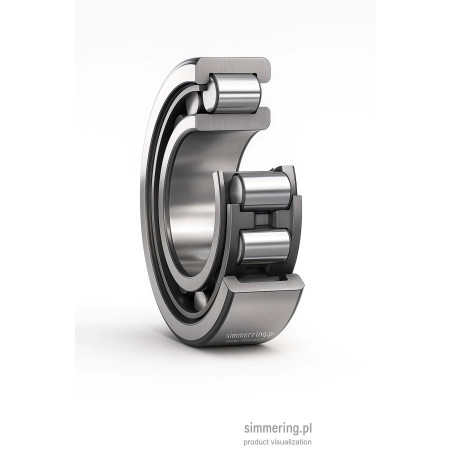 SKF NJ 2210 ECP 50x90x23 Łożysko walcowe