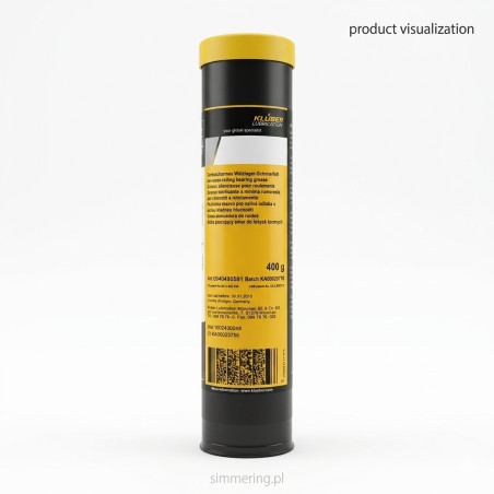 TOPAS NCA 152 400G smar łożyskowy Kluber wysokotemperaturowy
