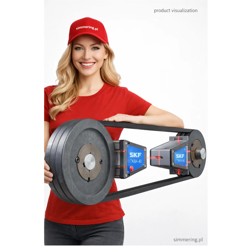 TKBA 40 SKF laserowy system osiowania wałów