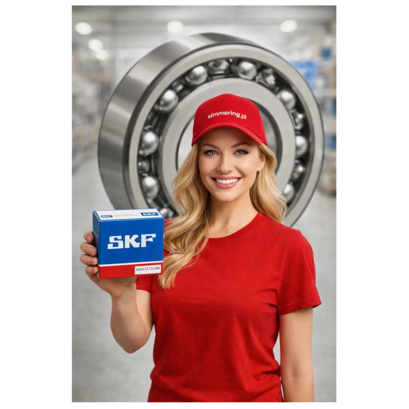 W6204 SKF 20x47x14 Łożysko Kulkowe Zwykłe