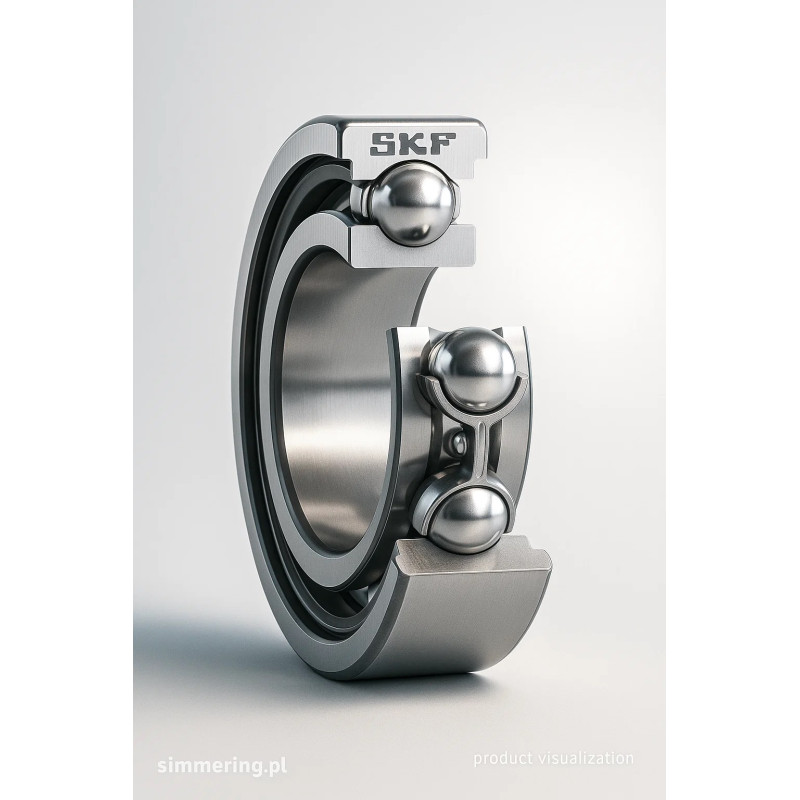 W6205 SKF 25x52x15 Łożysko Kulkowe Zwykłe | Trwałe i Niezawodne