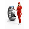SKF 6206-2RS1 30x62x16 Deep Groove Ball Bearing