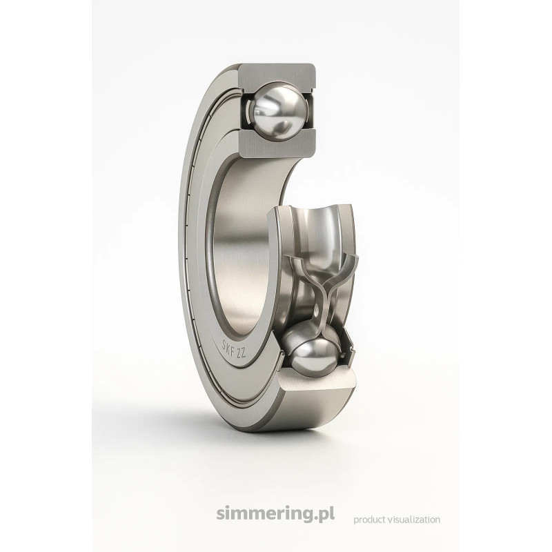 SKF® 6206-Z/C3 Deep Groove Ball Bearing - 30x62x16 mm