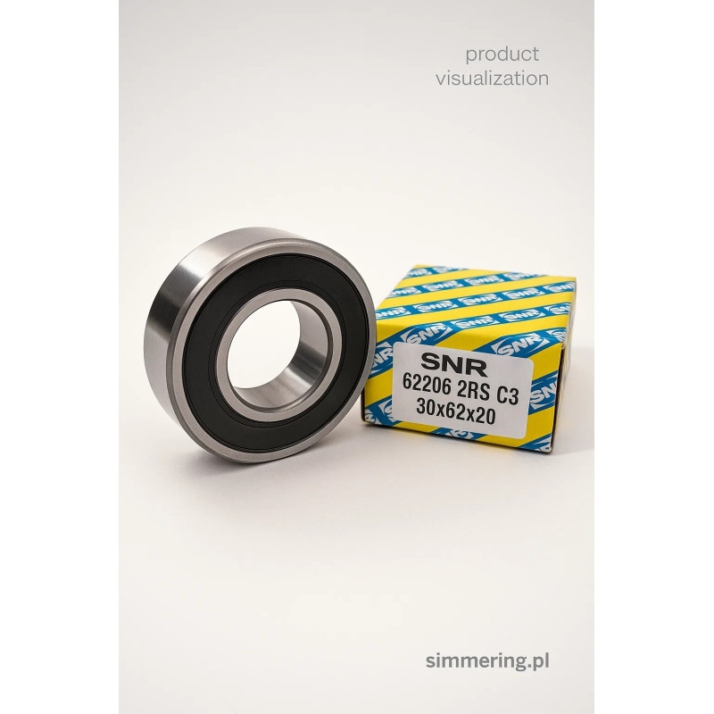 6205EEC3 SNR 25x52x15 Deep Groove Ball Bearing | High-Quality & Reliable