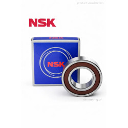 Łożysko kulkowe NSK 6205 2RS 25x52x15 mm