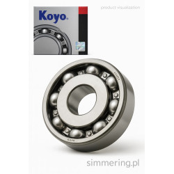 Łożysko kulkowe KOYO 6205 C3 25x52x15 mm