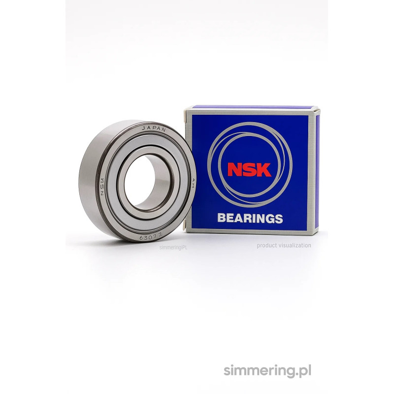 Łożysko kulkowe NSK 6205 ZZ 25x52x15 mm