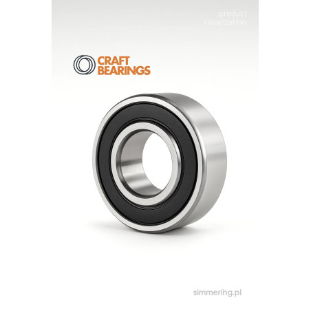 Łożysko kulkowe CRAFT 6306 2RS C3 30x72x19 mm
