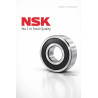 NSK 6306 2RS Deep Groove Ball Bearing 30x72x19 mm