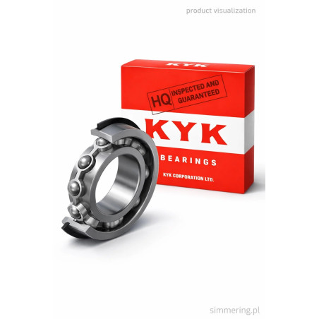 KYK JAPAN 6306 NR C3 Ball Bearing 30x72x19 mm