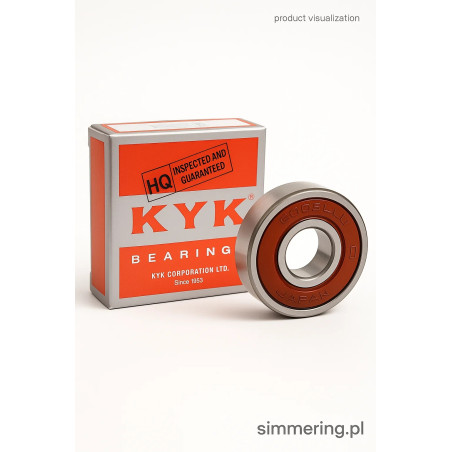 KYK 6306 2RS C3 Ball Bearing 30x72x19 mm