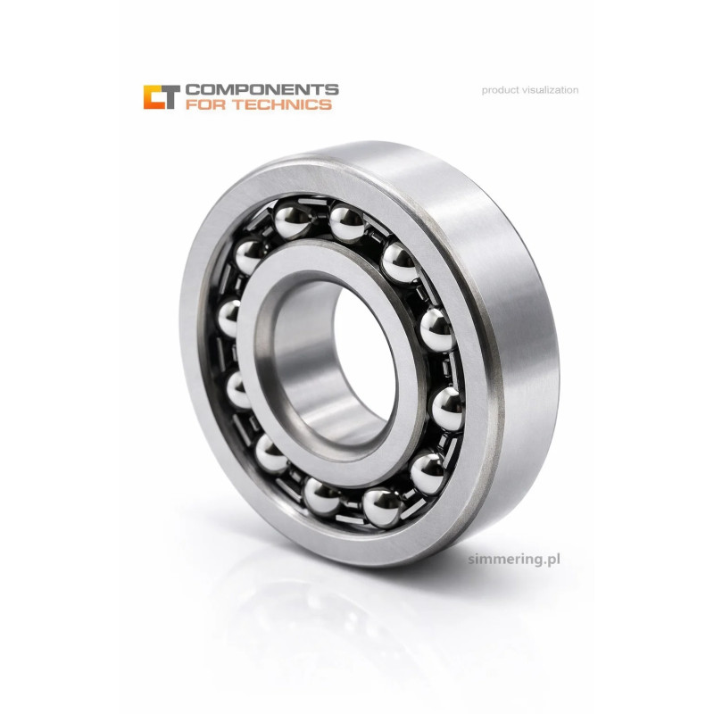 1306 CT 30x72x19 Self-Aligning Ball Bearing