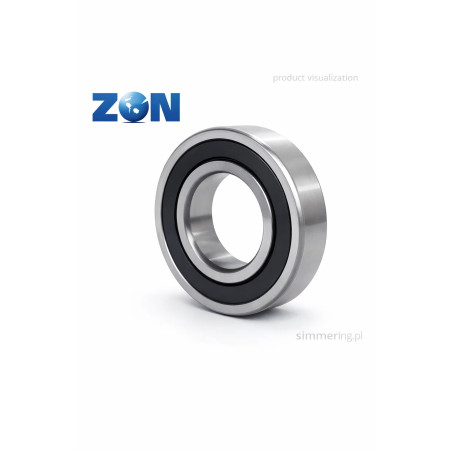 1606 2RS ZEN 9,525x23,018x7,937 Deep Groove Ball Bearing