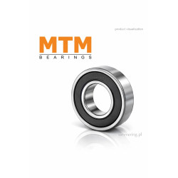 6303 2RS C3 MTM deep groove ball bearing 17x47x14