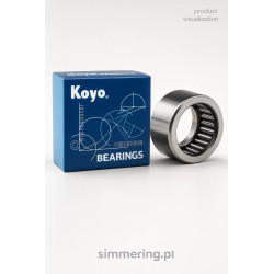 K 14x20x12 KOYO needle roller bearing 14x20x12