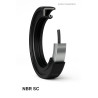 Simmering NBR 230x260x15 A SC single lip oil seal