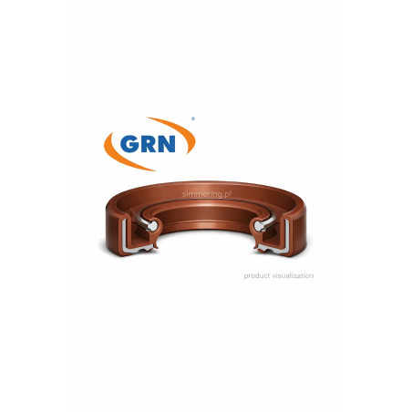 Simmering 55x68x8 FPM double lip rotary shaft seal