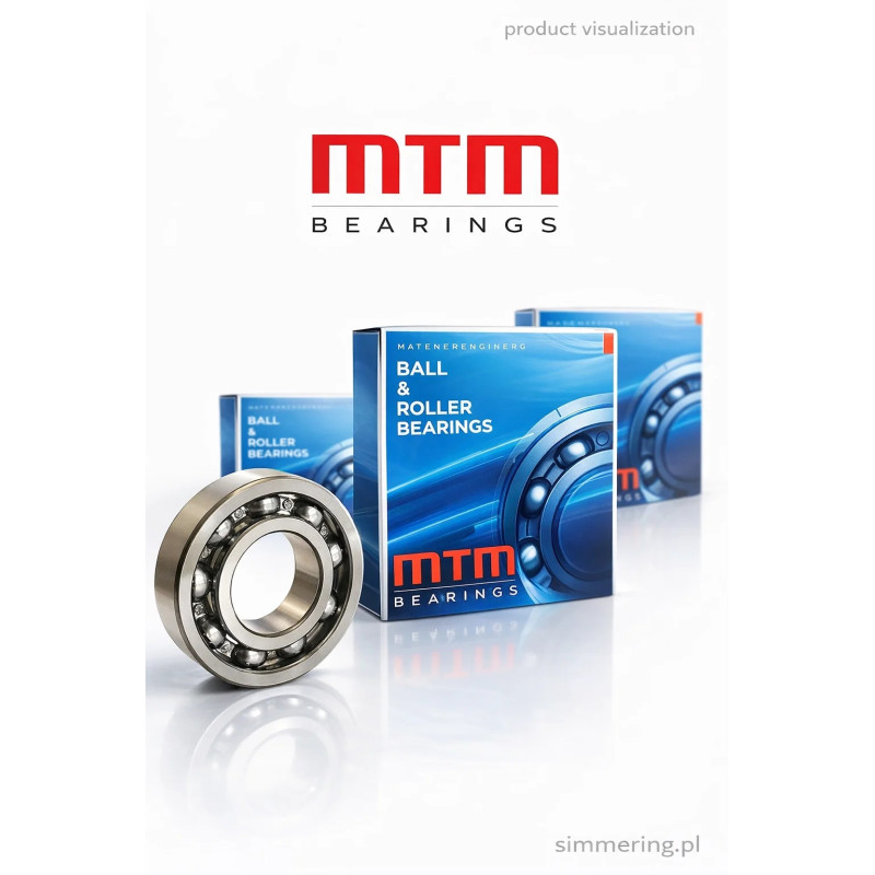 6003 C3 MTM Deep Groove Ball Bearing 17x35x10