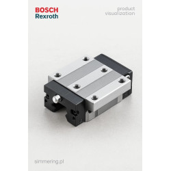R165111420 BOSCH KWD-015-FNS-C1-N-1 Wózek kulkowy liniowy
