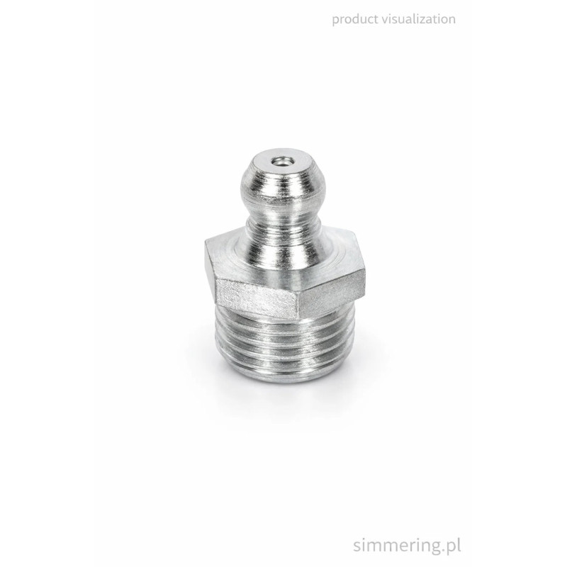 Grease nipple M10x1 straight fitting
