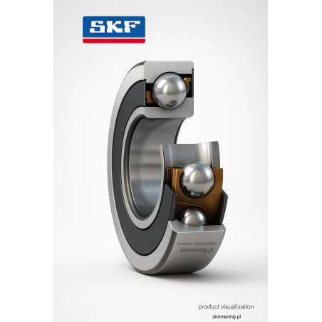 3204 NSK 20x47x20,6 Angular Contact Ball Bearing