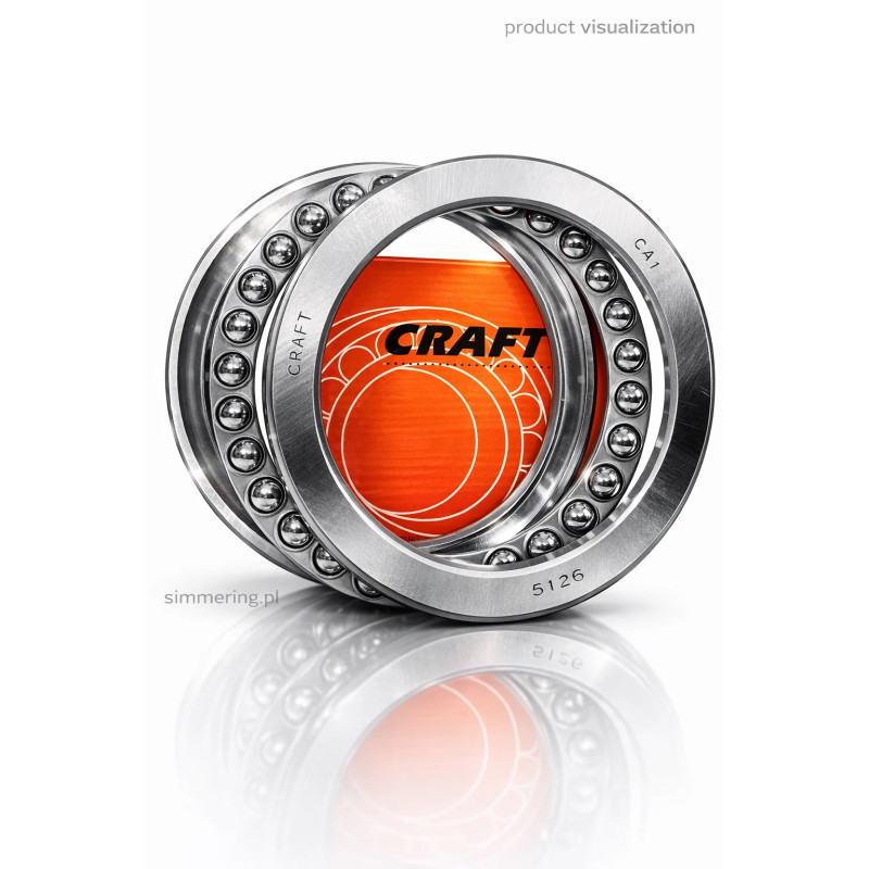 51126 CRAFT 130x170x30 Łożysko Kulkowe Oporowe