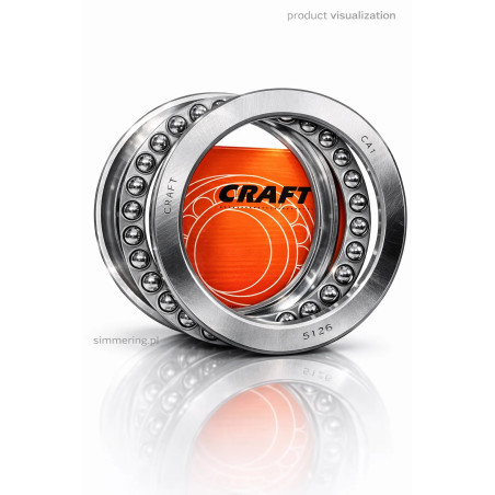 51126 CRAFT 130x170x30 Łożysko Kulkowe Oporowe