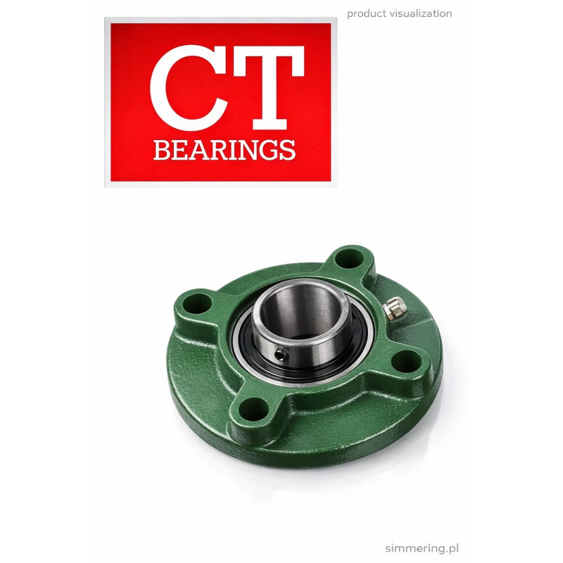 UCFC 213 CT bearing unit with round flange housing