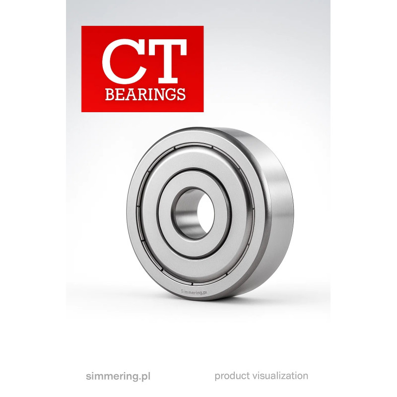 61806 ZZ CT 30x42x7 Łożysko Kulkowe Zwykłe