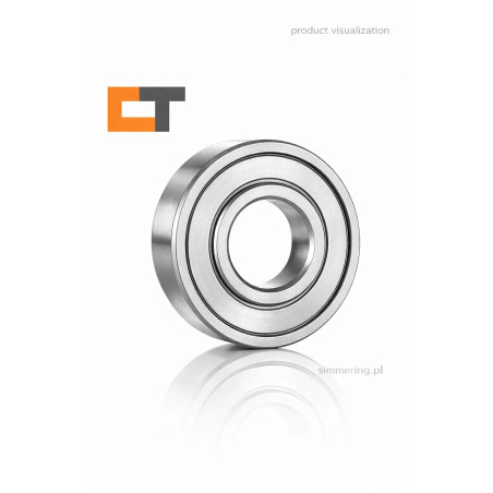Deep Groove Ball Bearing 6000 ZZ CT 10x26x8