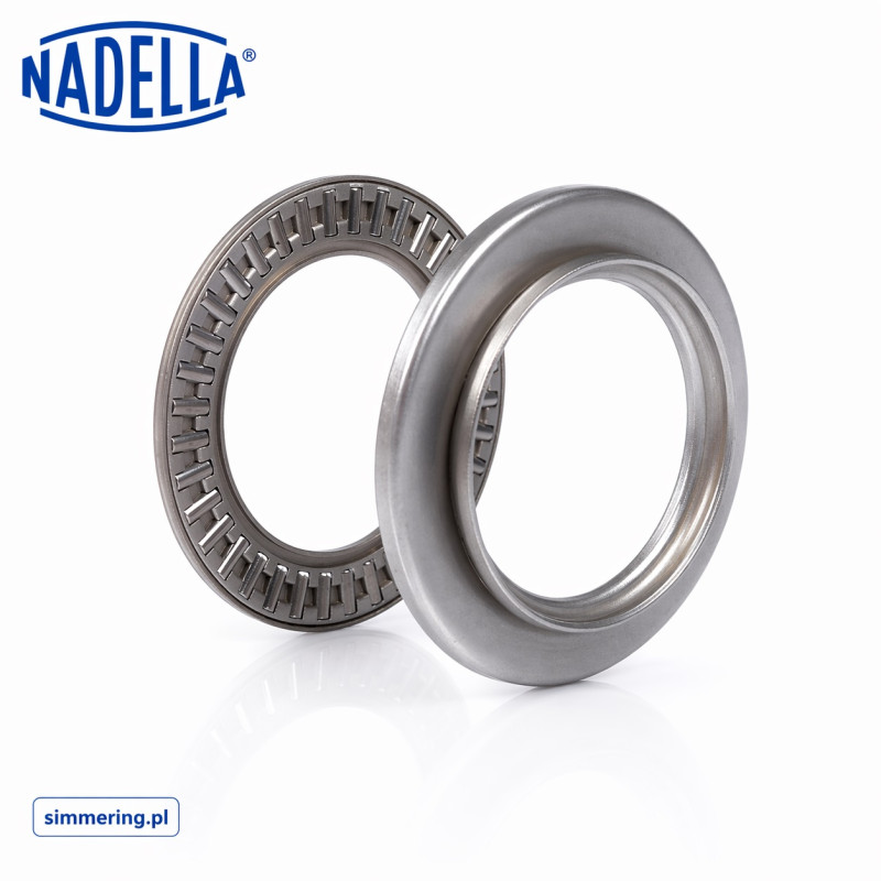 AX3.5816 NADELLA 8x16x3,5 thrust needle roller bearing