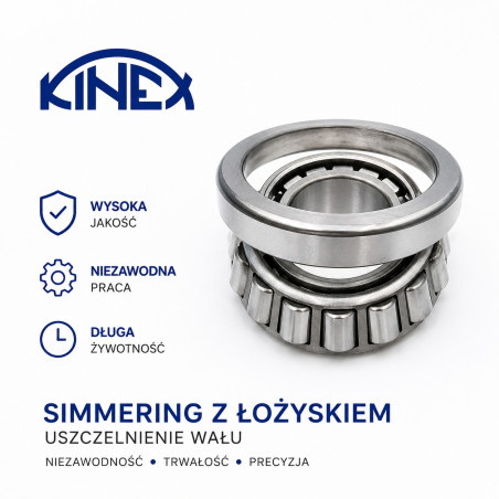 KINEX 30307 A 35x80x22,75 łożysko stożkowe