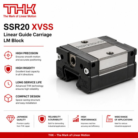 THK SSR20 XVSS linear guide carriage LM block