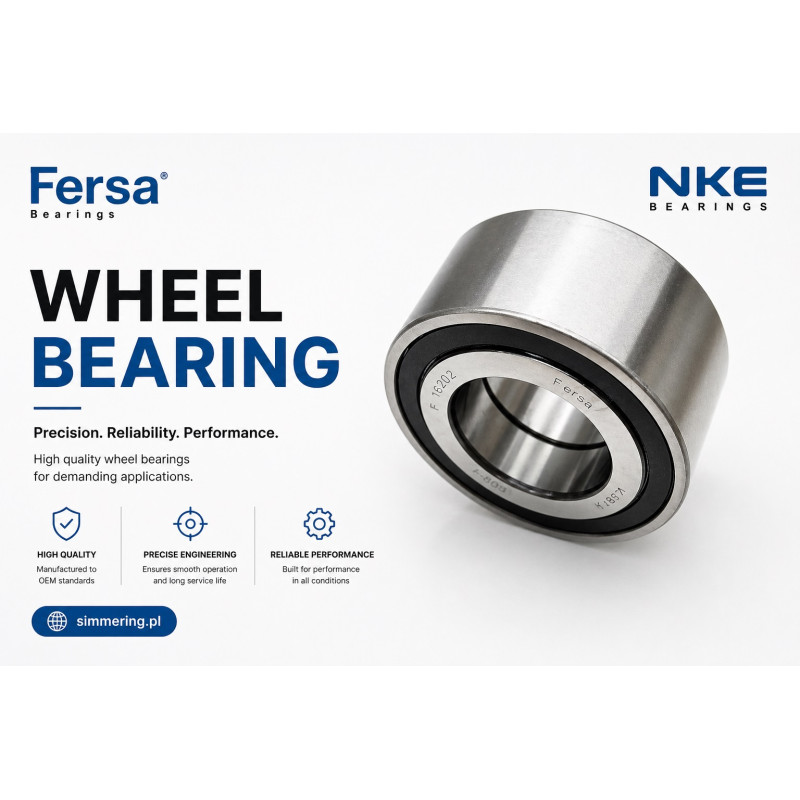 F 16202 FERSA wheel hub bearing 50x90x40