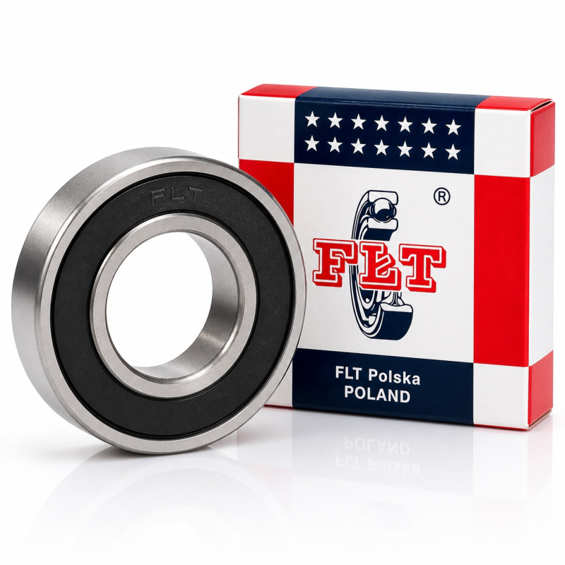 6305 2RS FŁT łożysko kulkowe zwykłe 25x62x17
