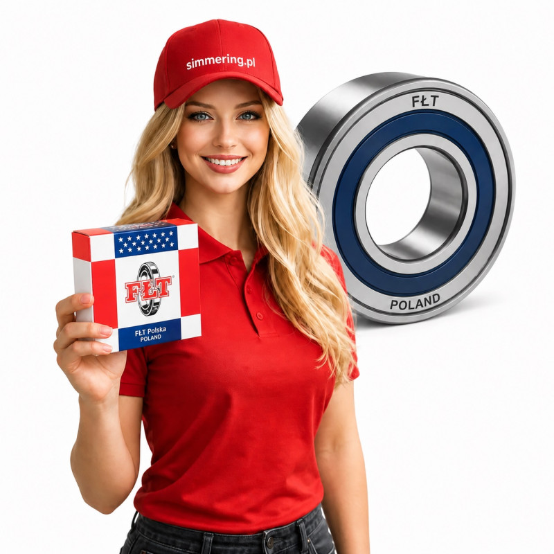 FŁT 6202 2RS 15x35x11 deep groove ball bearing