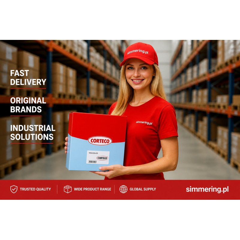 Uszczelniacz CORTECO 12000515 NBR BASL Simmerring 45x80x10