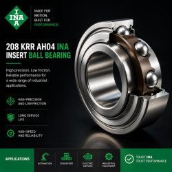 Łożysko samonastawne insertowe 208 KRR AH04 INA 38,892x80x27,5