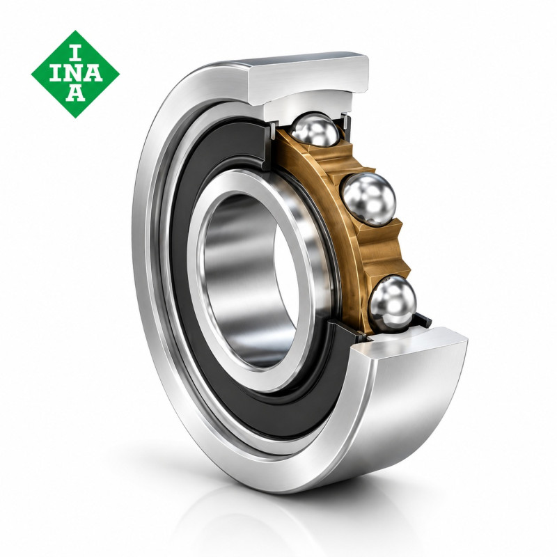 INA BE35-XL 35x80x21 bearing unit with steel housing D41716300 Massey Ferguson