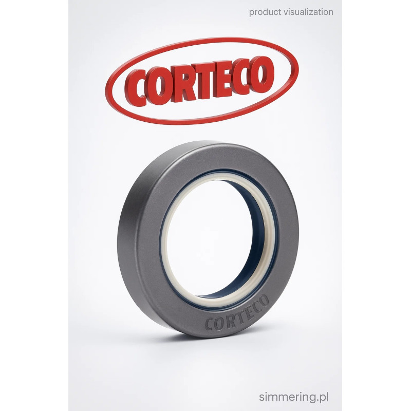 Uszczelniacz CORTECO 12019329 NBR RWDR-KOMBI 45x65x16.1 Simmerring