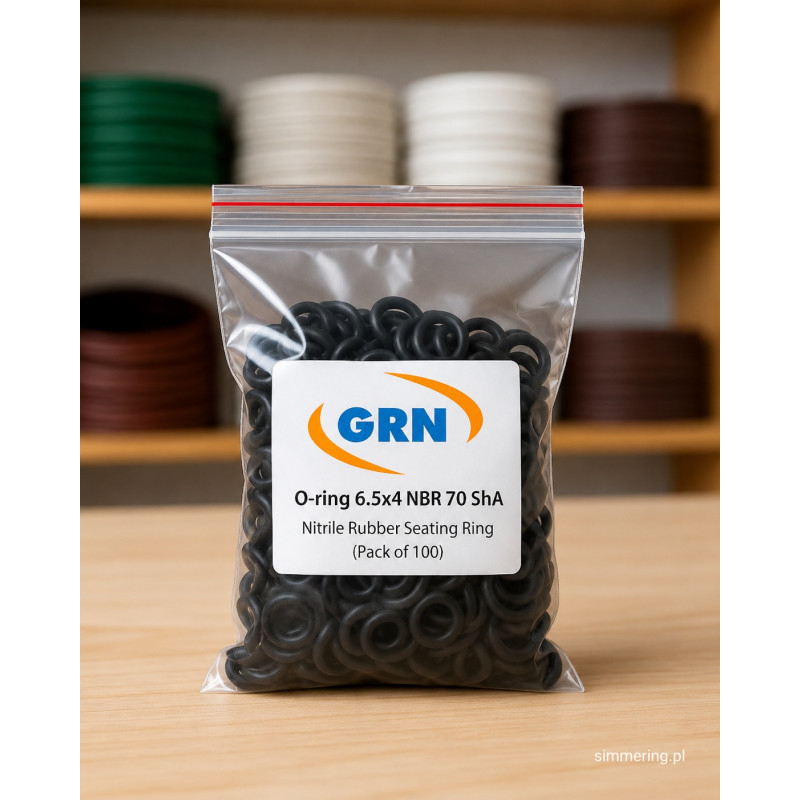 Oring NBR 6,5x4 mm