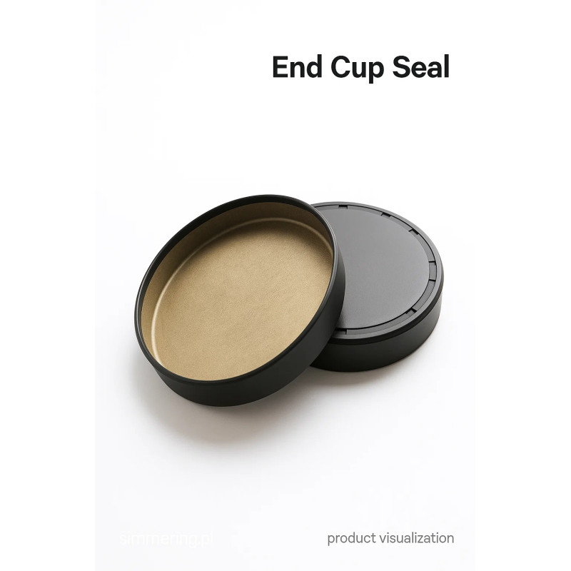 Zaślepka techniczna EC 62x8 NBR End Cup Seal