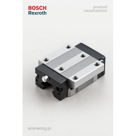 Wózek liniowy BOSCH REXROTH R165181420 KWD-020-FNS-C1-N-1