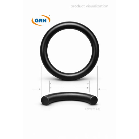Oring 5x1,2 NBR 70 ShA