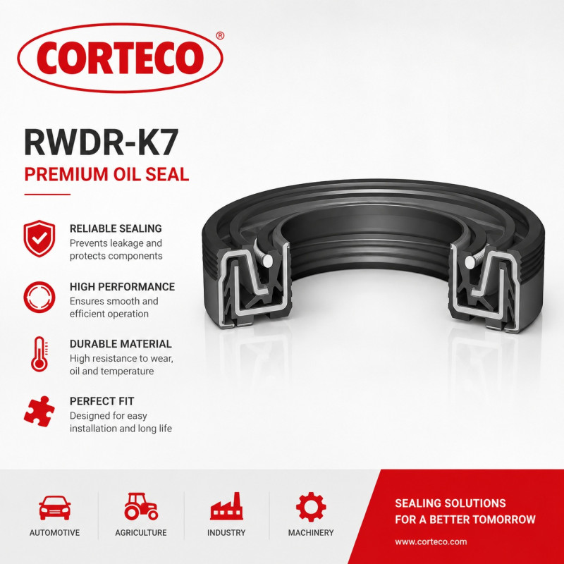CORTECO 12018854 105x135x13/17 Rotary Shaft Cassette Seal