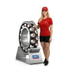 SKF 1206 ETN9 C3 Łożysko kulkowe wahliwe 30x62x16