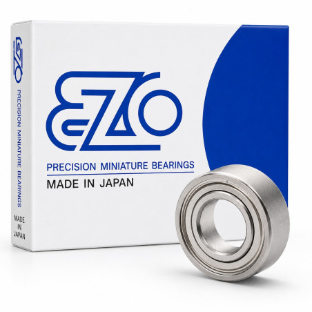 606 ZZ EZO 6x17x6 Miniature Ball Bearing
