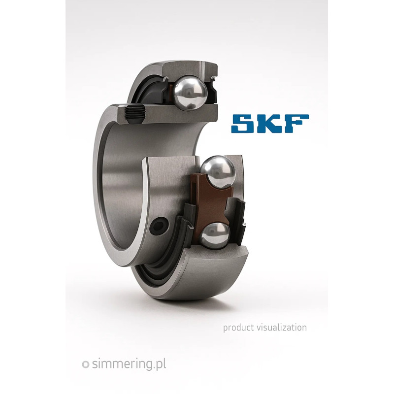 YAT203-008 SKF 12,7x40x22,1 Insert Ball Bearing